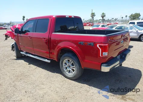 2015 Ford F-150 Lariat from USA, damaged, VIN 1FTEW1EP7FFB15135